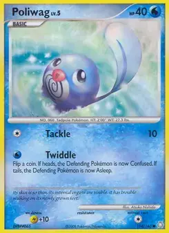 Poliwag 114/146 Legends Awakened Pokémon card