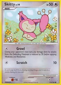 Skitty 119/146 Legends Awakened Pokémon card