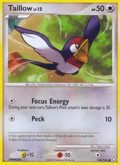 Taillow 124/146 Legends Awakened Pokémon card