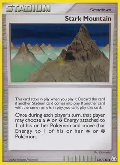 Stark Mountain 135/146 Legends Awakened Pokémon card