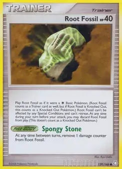 Root Fossil 139/146 Legends Awakened Pokémon card