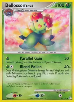 Bellossom 20/146 Legends Awakened Pokémon card
