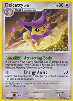 Delcatty 23/146 Legends Awakened Pokémon card