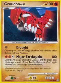 Groudon 29/146 Legends Awakened Pokémon card