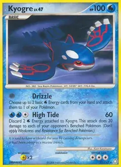 Kyogre 32/146 Legends Awakened Pokémon card