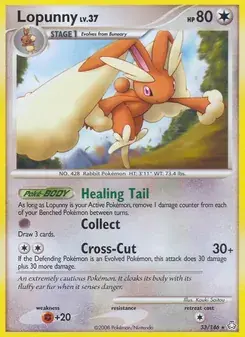 Lopunny 33/146 Legends Awakened Pokémon card