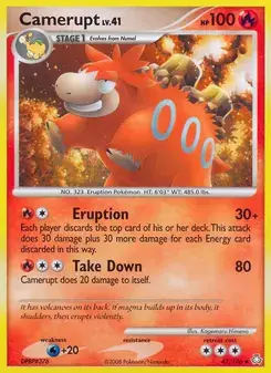 Camerupt 47/146 Legends Awakened Pokémon card