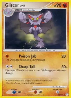 Gliscor 55/146 Legends Awakened Pokémon card