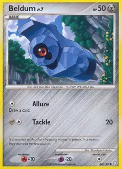 Beldum 84/146 Legends Awakened Pokémon card