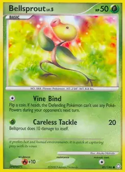 Bellsprout 85/146 Legends Awakened Pokémon card