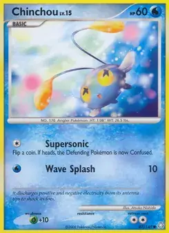 Chinchou 87/146 Legends Awakened Pokémon card