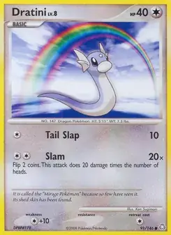 Dratini 91/146 Legends Awakened Pokémon card