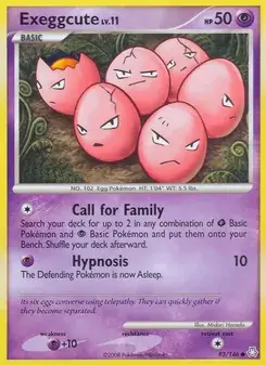 Exeggcute 93/146 Legends Awakened Pokémon card