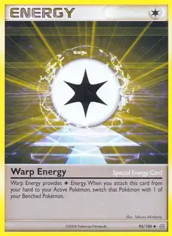 Warp Energy 95/100 Stormfront Pokémon card