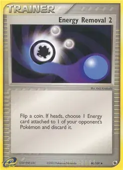 Energy Removal 2 80/109 Ruby & Sapphire Pokémon card