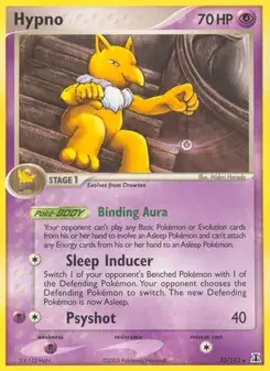 Hypno 23/113 Delta Species Pokémon card