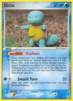 Ditto 40/113 Delta Species Pokémon card