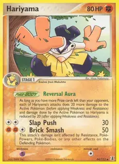 Hariyama 44/113 Delta Species Pokémon card