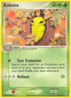 Kakuna 46/113 Delta Species Pokémon card