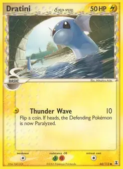 Dratini δ 66/113 Delta Species Pokémon card