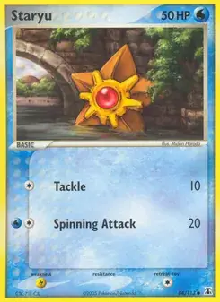 Staryu 84/113 Delta Species Pokémon card
