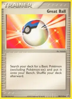 Great Ball 90/113 Delta Species Pokémon card