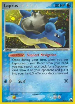 Lapras 8/92 Legend Maker Pokémon card