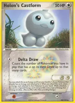 Holon's Castform 44/110 Holon Phantoms Pokémon card