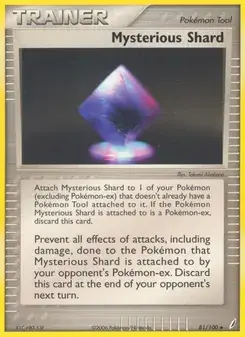 Mysterious Shard 81/100 Crystal Guardians Pokémon card