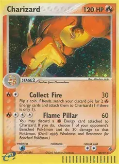 Charizard 100/97 Dragon Pokémon card