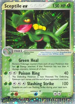 Sceptile ex 93/95 Team Magma vs Team Aqua Pokémon kaart