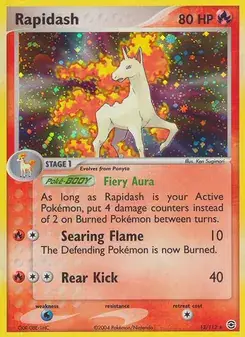 Rapidash 13/112 FireRed & LeafGreen Pokémon card