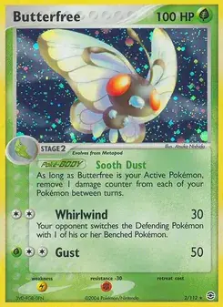 Butterfree 2/112 FireRed & LeafGreen Pokémon card
