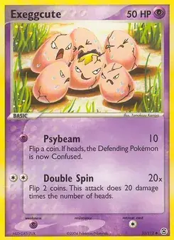 Exeggcute 33/112 FireRed & LeafGreen Pokémon card