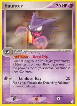 Haunter 34/112 FireRed & LeafGreen Pokémon Karte