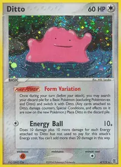 Ditto 4/112 FireRed & LeafGreen Pokémon card
