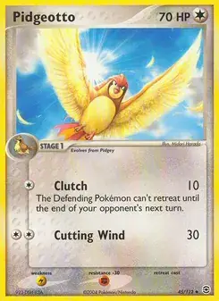 Pidgeotto 45/112 FireRed & LeafGreen Pokémon card