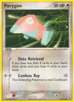 Porygon 47/112 FireRed & LeafGreen Pokémon card