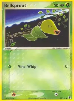 Bellsprout 53/112 FireRed & LeafGreen Pokémon card