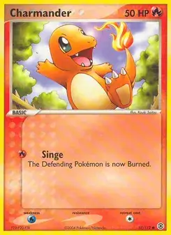Charmander 57/112 FireRed & LeafGreen Pokémon card