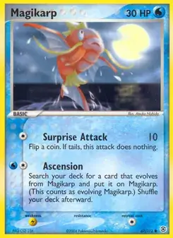 Magikarp 67/112 FireRed & LeafGreen Pokémon card