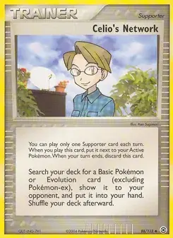 Celio's Network 88/112 FireRed & LeafGreen Pokémon card