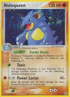 Nidoqueen 9/112 FireRed & LeafGreen Pokémon card
