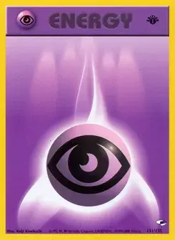 Psychic Energy 131/132 Gym Heroes Pokémon card