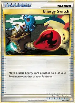 Energy Switch 91/123 HeartGold SoulSilver Pokémon card