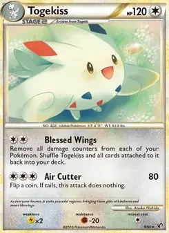 Togekiss 9/90 Undaunted Pokémon card