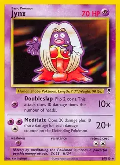 Jynx 26/110 Legendary Collection Pokémon card