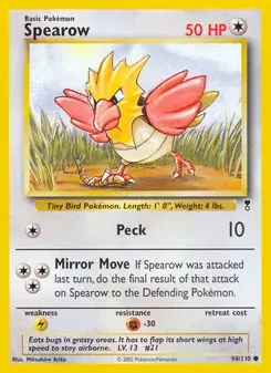 Spearow 94/110 Legendary Collection Pokémon card