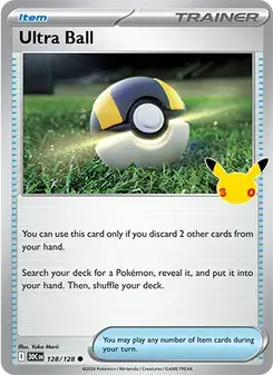 Ultra Ball 128/128 30th Celebration Pokémon card
