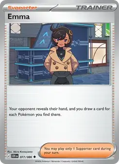 Emma 077/86 Chaos Rising Pokémon card